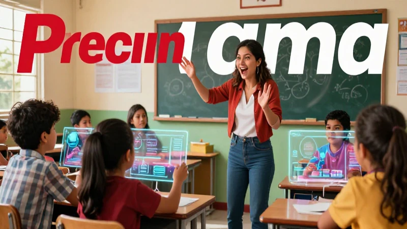 Clase mexicana interactiva con tecnología holográfica
