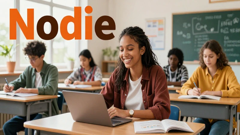 ¡Transforma la educación con los beneficios de la escuela nueva! 4 Estudiante feliz y diverso en aula moderna
