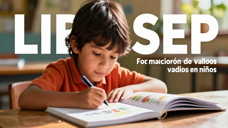 Formación de valores en niños: Beneficios de libros SEP 5 Libros SEP fomentan valores en los niños de México
