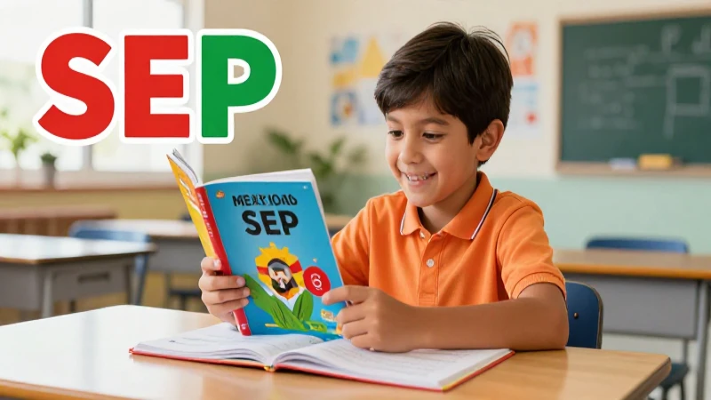 Formación de valores en niños: Beneficios de libros SEP 6 Niño sonriente aprende en aula mexicana