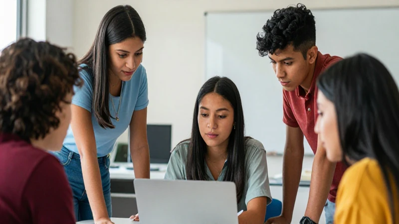 ¡Revélate ante los cambios educativos de la Nueva Escuela Mexicana! 3 Mexicanos colaboran en un aula moderna