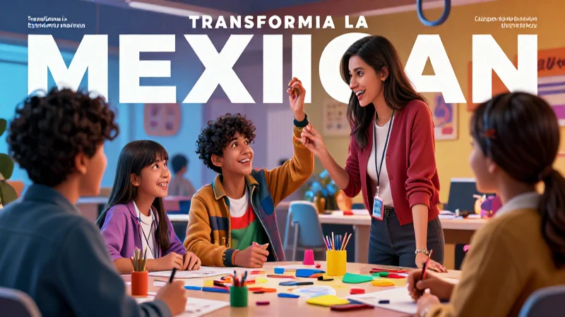 Transforma la educación mexicana para impulsar el emprendimiento 4 Educación mexicana impulsa el emprendimiento