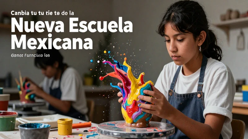 Cambia tu arte con la Nueva Escuela Mexicana: Transforma las artes plásticas con fundamentos inspiradores 3 La Nueva Escuela transforma el arte