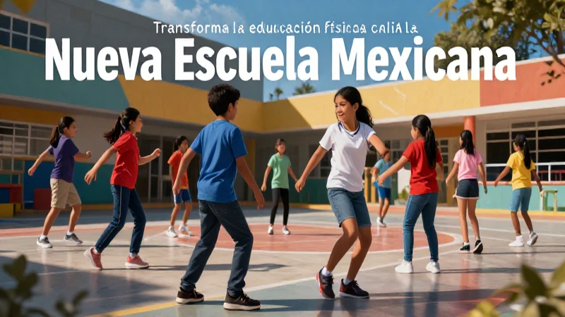 Transformación física con la Nueva Escuela Mexicana
