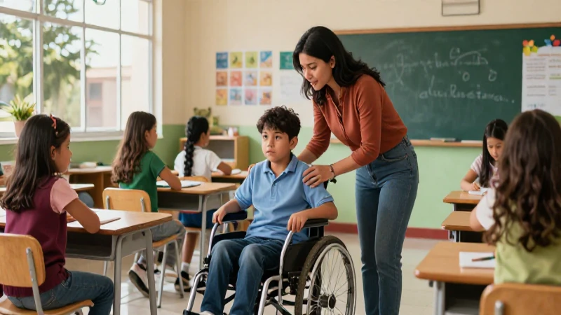 Capacitación esencial para profesores: inclusión de estudiantes con discapacidad en la nueva escuela mexicana 3 Nueva escuela mexicana promueve la inclusión educativa
