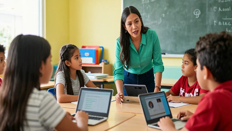 Capacitación esencial para profesores: inclusión de estudiantes con discapacidad en la nueva escuela mexicana 4 Profesor mexicano apoya aprendizaje inclusivo