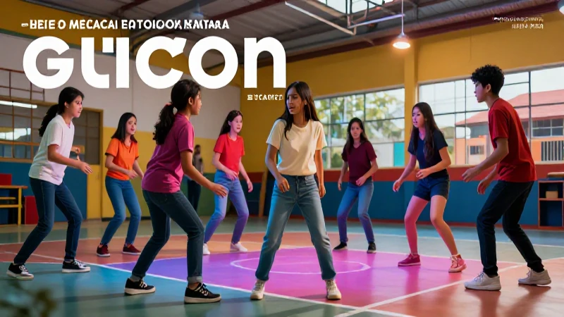 Juegos cooperativos en educación física: descubre la Nueva Escuela Mexicana 3 Estudiantes mexicanos juegan físicamente con acción y color