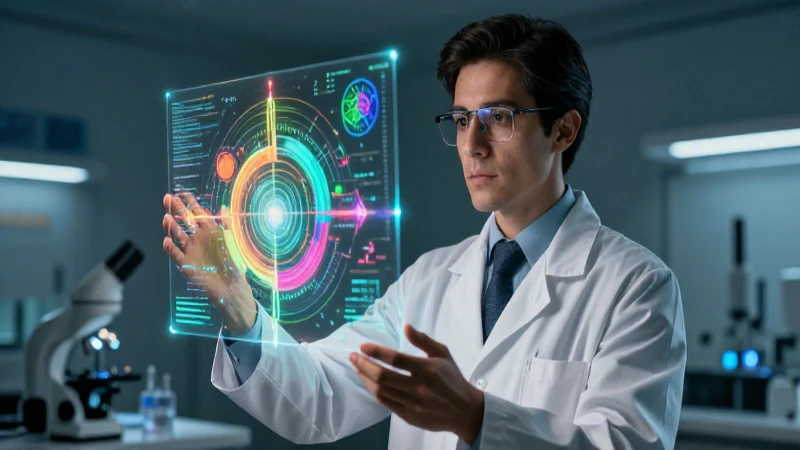 Qué científico: definición, referentes y conceptos clave 3 Científica con datos abstractos en portada vibrante