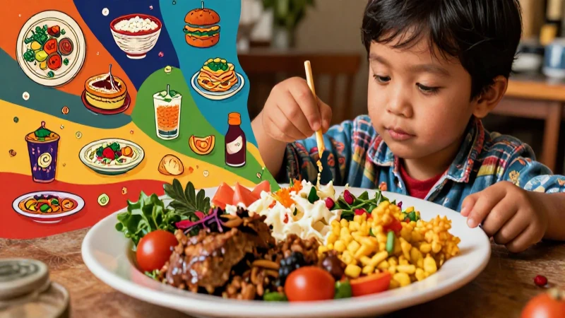 Qué comía: Descubre qué comió en su infancia y más 6 Niño vibrante, comida mexicana y modernidad