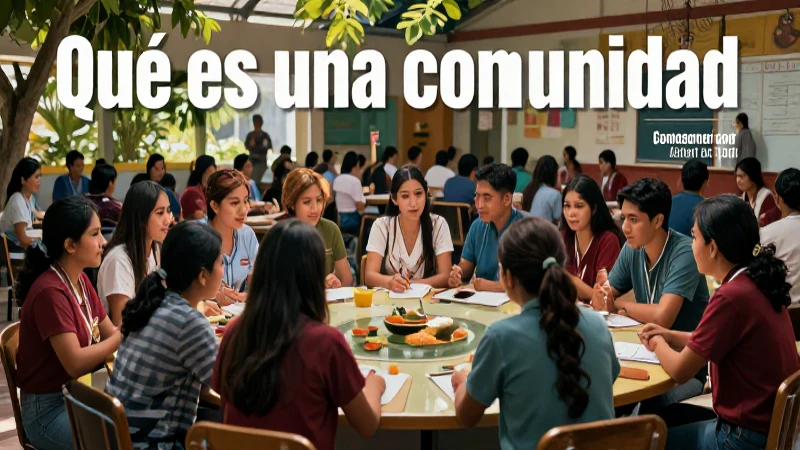 Qué es una comunidad: definición y conceptos clave 7 Comunidades educativas vibrantes y dinámicas