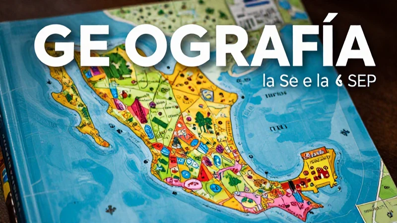 Libros SEP: geografía vibrante y educativa