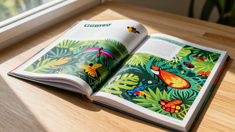 los mejores libros de ciencia y naturaleza en el catálogo de la SEP: nuestra selección experta 3 Libro de naturaleza mexicano con ilustración vibrante sobre madera