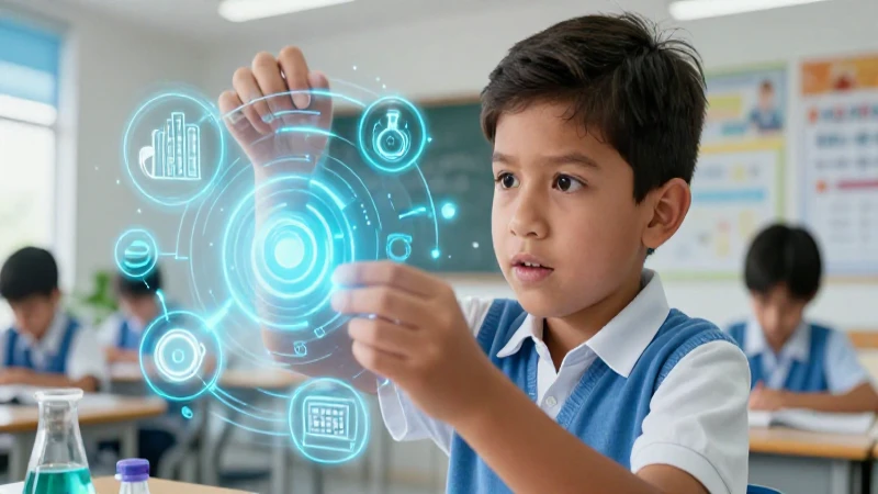 Guía completa: Todo lo que un niño de 4º grado debe saber 4 Joven estudiante mexicano explorando ciencia vibrante