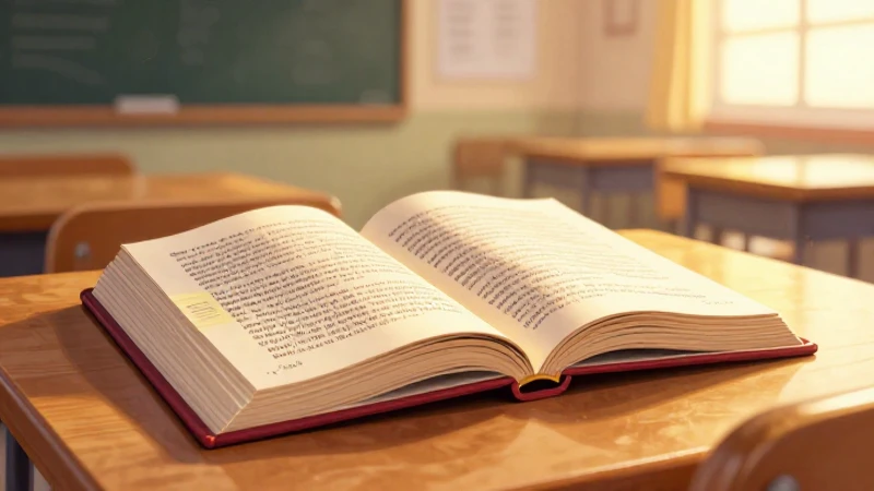 Nueva política: Todo sobre libros de texto gratuitos 4 Ilustración detallada de libro mexicano en un escritorio