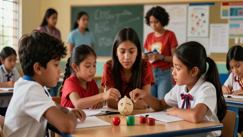 Elementos clave del marco curricular de la nueva escuela mexicana 3 Clase mexicana dinámica con arte e interacción juvenil