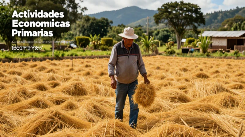 Apoya actividades primarias como el cultivo