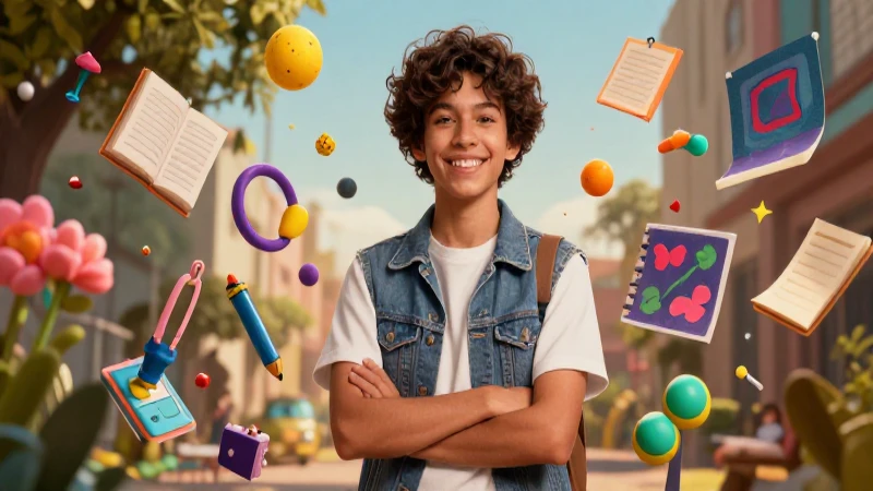 Qué es afición: definición y concepto explicado claramente 4 Joven mexicano creativo en estilo vibrante
