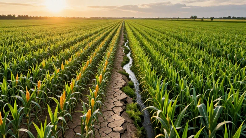 Agricultura dual: sequía y prosperidad en un contraste dramático