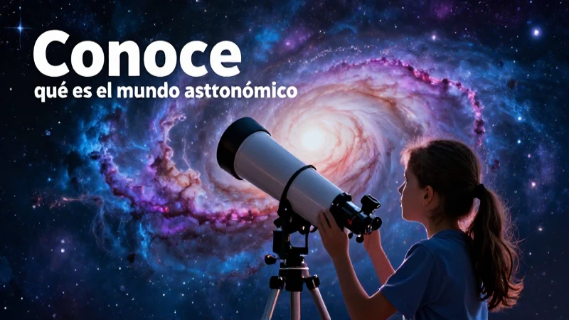 Conoce qué es el mundo astronómico: guía completa y Conoce 4 Exploración visual del vasto cosmos