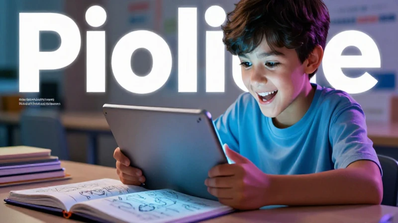 Estudiante brillante con energía creativa e ilustración profesional
