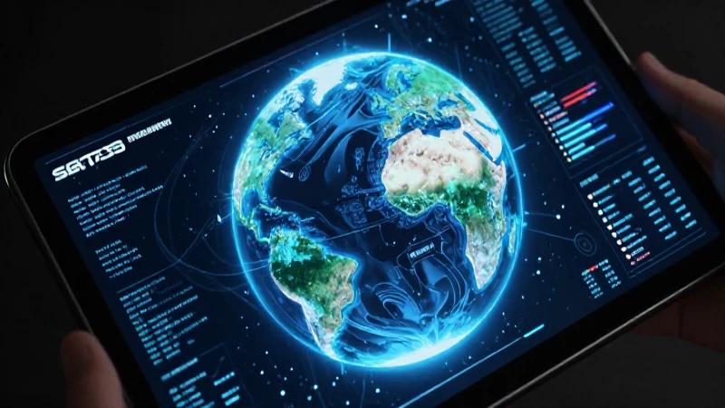 Qué es la cartografía, sus orígenes, evolución y tipos 5 Mapa holográfico futurista de la Tierra