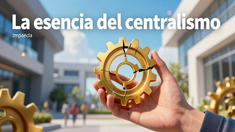 La esencia del centralismo: impacto en la sociedad 3 Centralismo: impacto en economía y sociedad