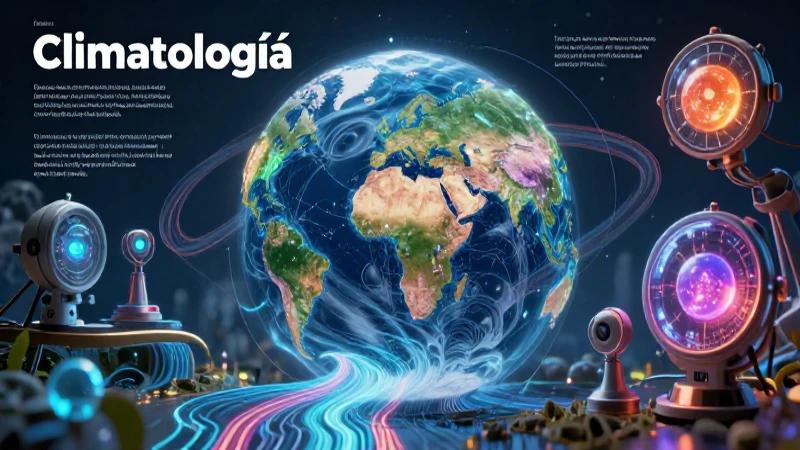 Climatología dinámica: estudio de datos atmosféricos globales