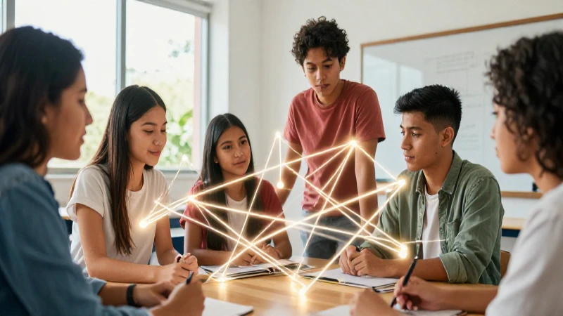 Educación moderna y colaborativa de estudiantes mexicanos