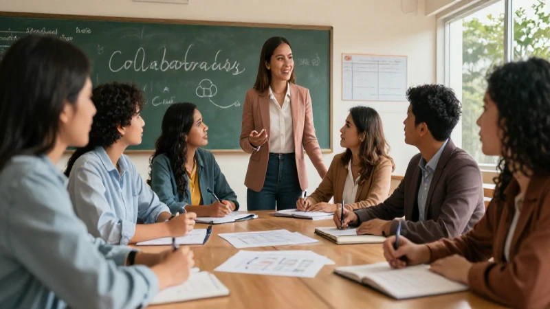 Qué son los colaboradores y cuáles son sus tipos y conceptos 7 Liderazgo guía a docentes diversos en colaboración