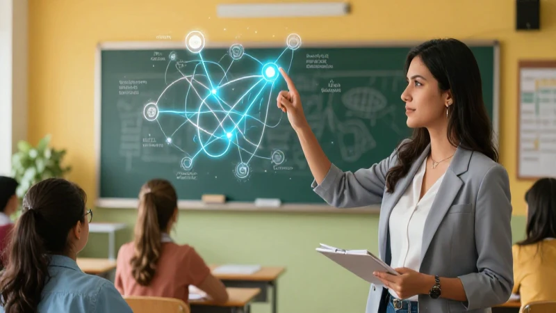 Maestra mexicana guía conceptos de conocimiento abstracto