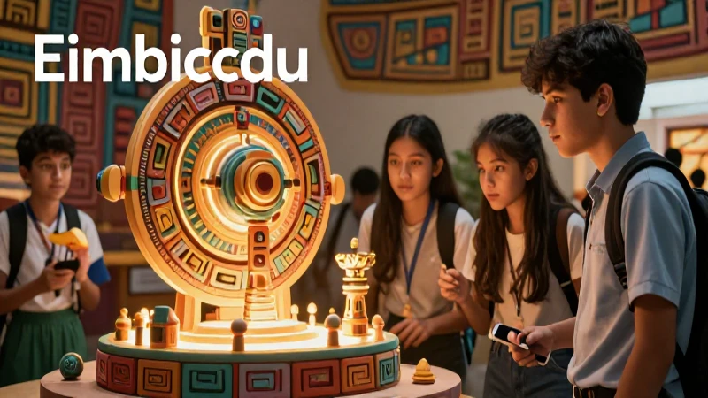 Estudiantes mexicanos observan tecnología prehispánica brillante