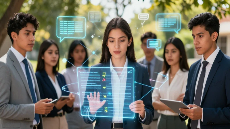 Jóvenes mexicanos votan con sistema holográfico