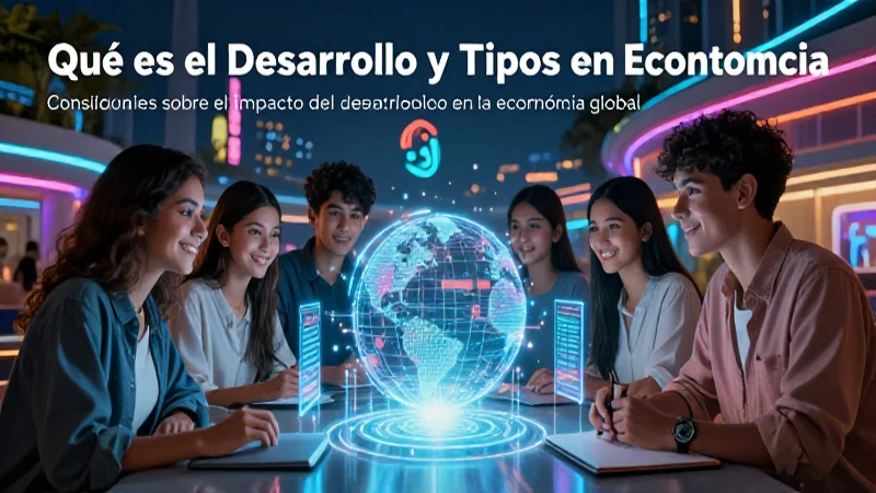 El desarrollo impulsa la economía global