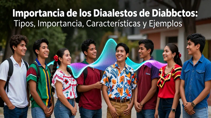 Dialectos: Tipos, Importancia, Características y Ejemplos 4 Dialectos: Diversidad lingüística y su importancia