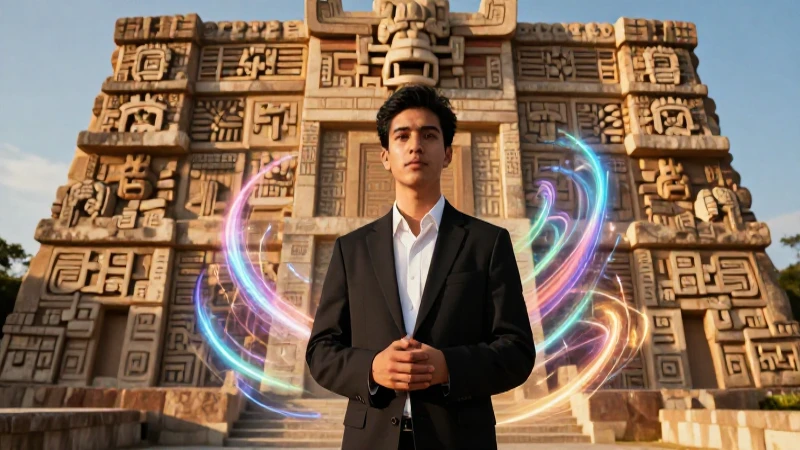 Joven educador dignifica el futuro entre la historia y lo digital