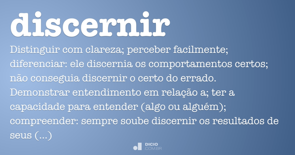 Qué es discernir: significado y concepto en la religión 2 que es discernir significado y concepto en la religion