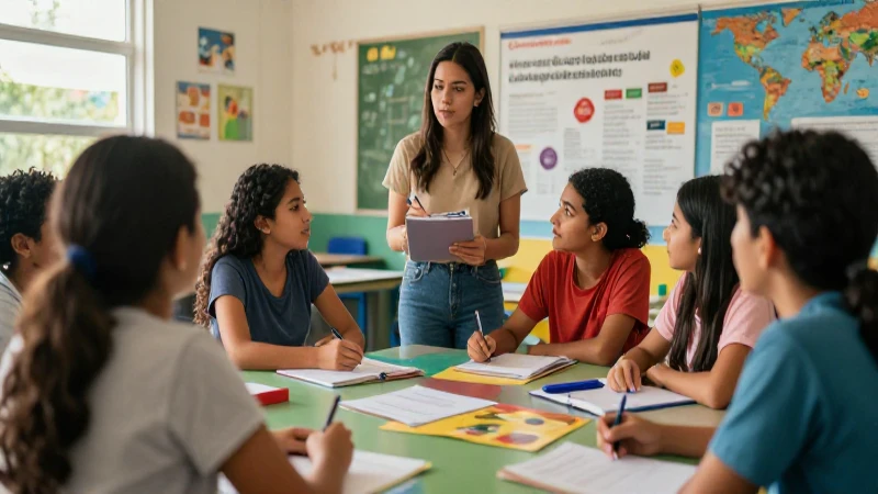 Educando juntos: colaboración y aprendizaje vibrante
