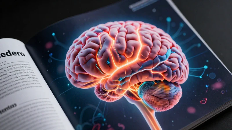 Representación detallada y educativa del cerebro