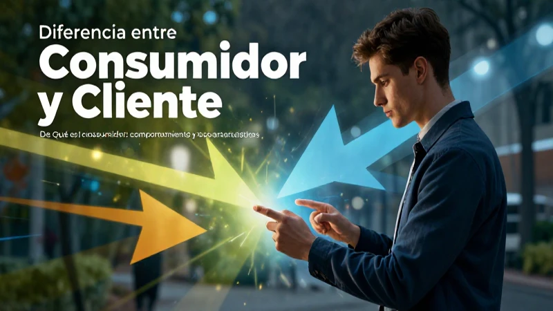 Diferencia entre consumidor y cliente