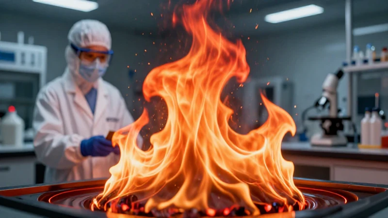 Fuego: qué es, propiedades, riesgos e importancia vital 5 Fuego vibrante y dramático en laboratorio