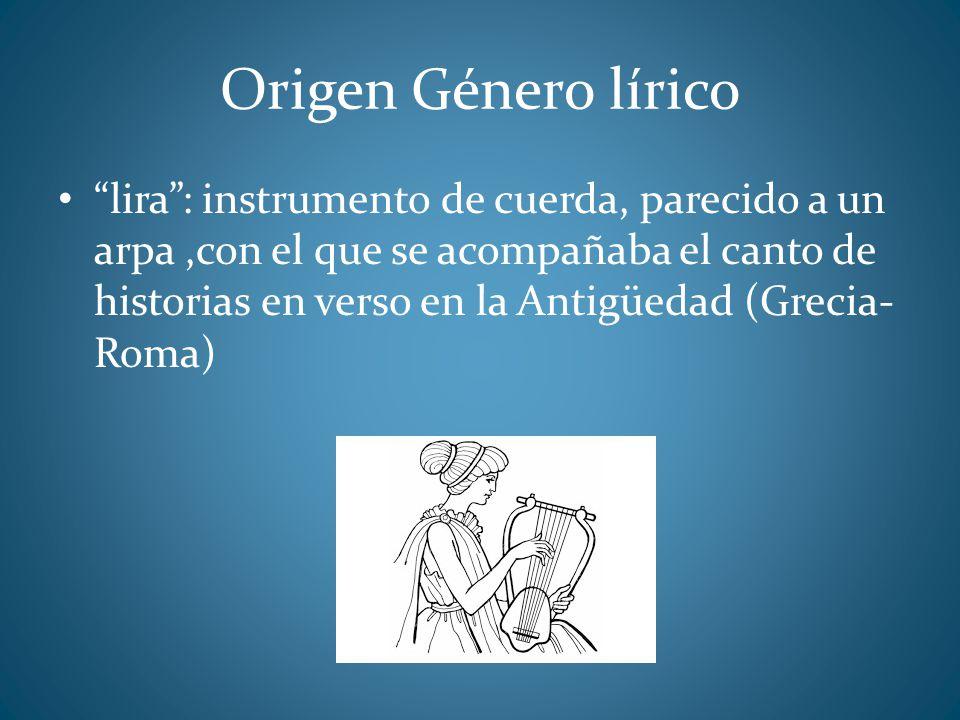 que es el genero lirico origenes definicion y concepto