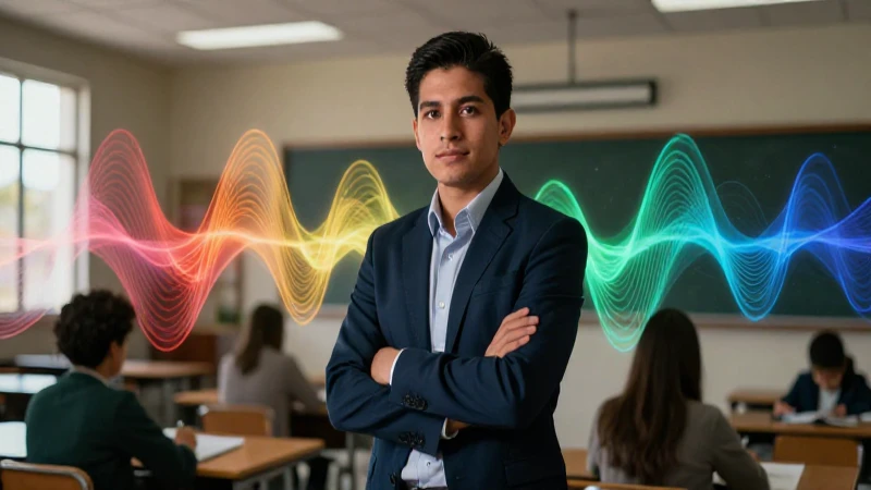 Qué es el habla: definición, clasificación y conceptos clave 6 Educadora mexicana dinámica en aula moderna