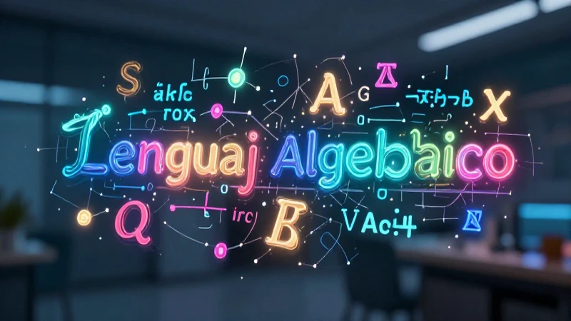 Lenguaje algebraico: definición, características y utilidad 3 Conceptos clave del lenguaje algebraico