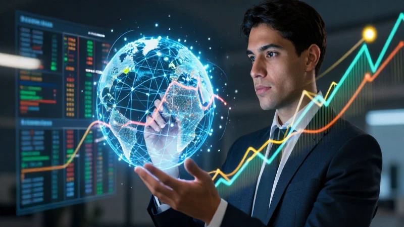 Qué es el neoliberalismo y cuáles son sus características 6 Joven profesional analiza datos globales holográficos