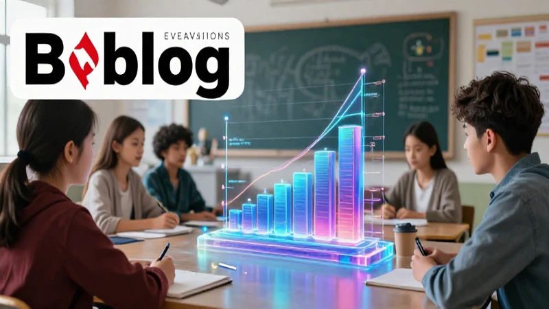 Blog educativo dinámico con estética vibrante y moderna