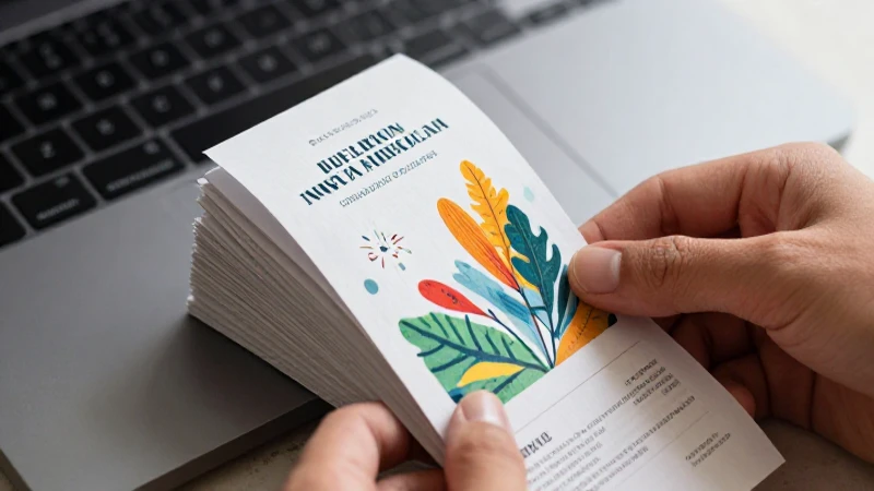 Recibo con mano, diseño educativo y moderno