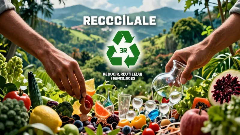 Las 3R son clave para reciclar y cuidar el planeta