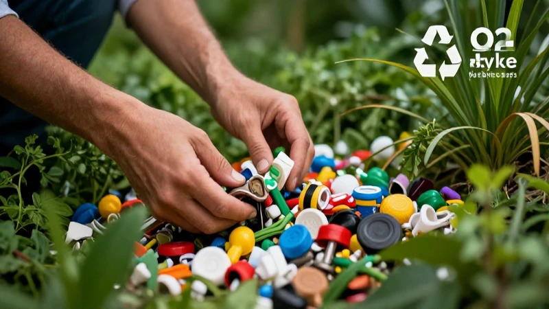 Conoce todo sobre el residuo y su impacto en el medio ambiente 4 Manos separan residuos reciclables con estilo vibrante