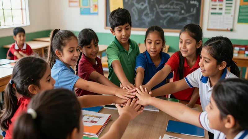 Estudiantes mexicanos construyen comunidad y pertenencia