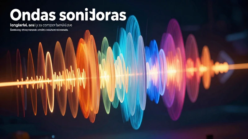 Las ondas sonoras: definición y comportamiento